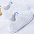 2020 Summer Women Sneakers White Tennis Women Shoes Canvas Slip on Female Row Shoes Platform Flats Casual Ladies Vulcanize Shoes