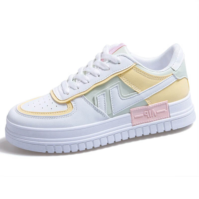 2020 Summer Women Sneakers White Tennis Women Shoes Canvas Slip on Female Row Shoes Platform Flats Casual Ladies Vulcanize Shoes