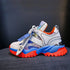 Women Platform Sneakers Designers Mesh Breathable Casual Shoes Fashion Chunky Sneaker Ladies Lacing Vulcanized Shoes Woman