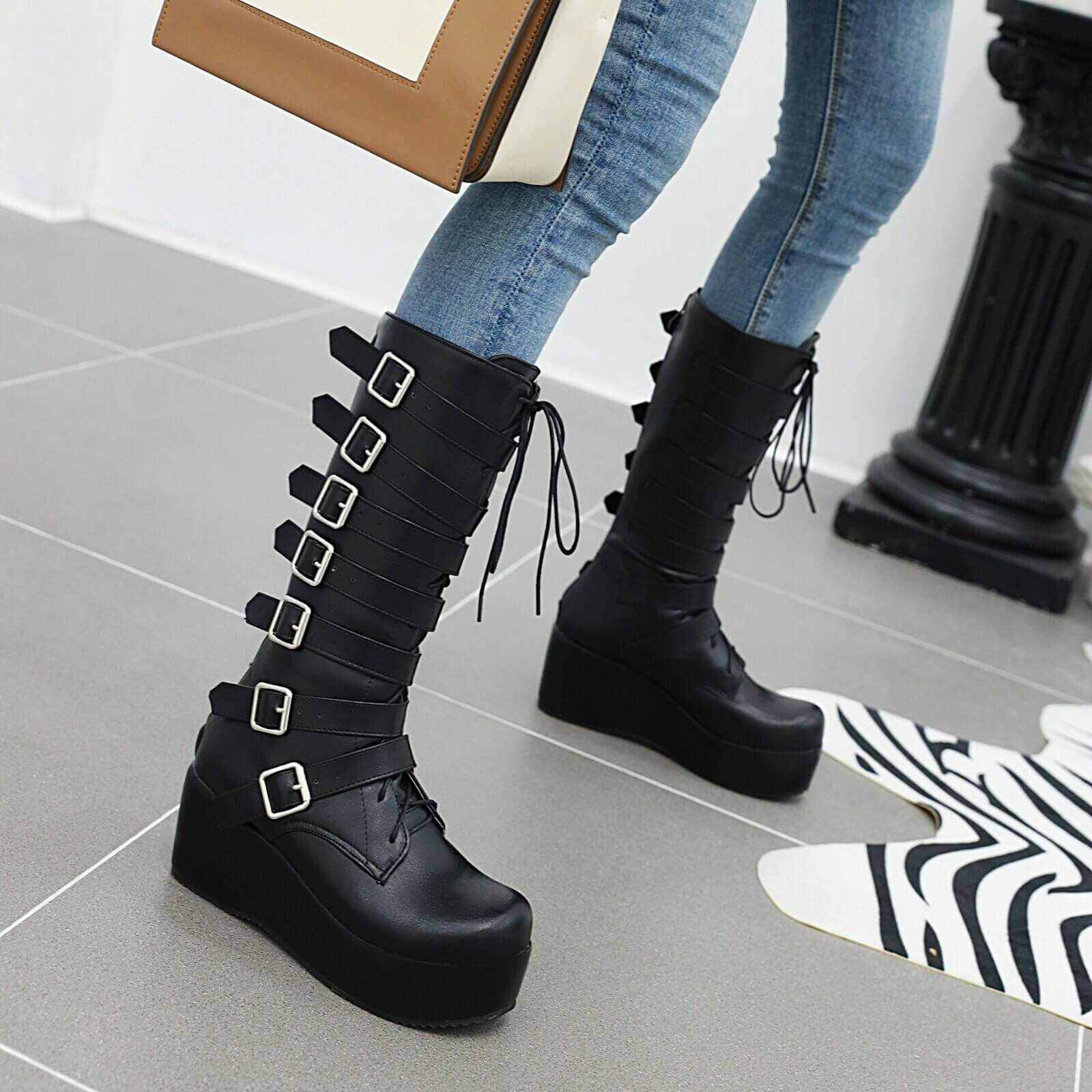 Akexiya leather boot for women – nevada™ premium comfort and timeless style - Nevada Shoe