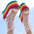 rainbow ankle boot high heels for women – nevada™ bold, stylish, and comfortable heels - Nevada Shoe