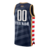 2026 Basketball All-Star Custom Jersey (USA Edition) – Navy Blue – Personalized