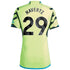 Kai Havertz Arsenal adidas 2023/24 Away Player Authentic T-shirt - Yellow