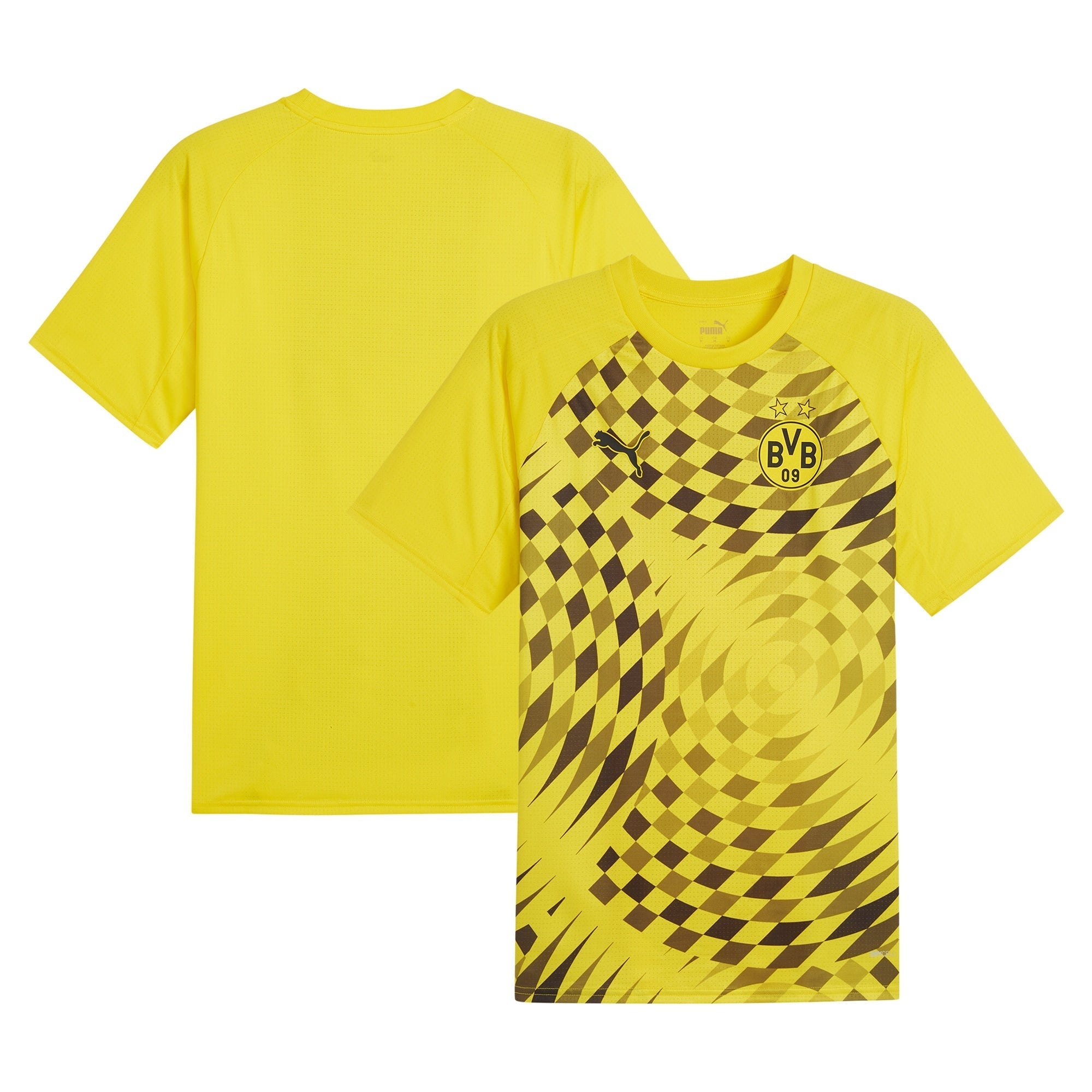 Borussia Dortmund Puma 2023/24 Pre-Match Authentic T-shirt - Yellow