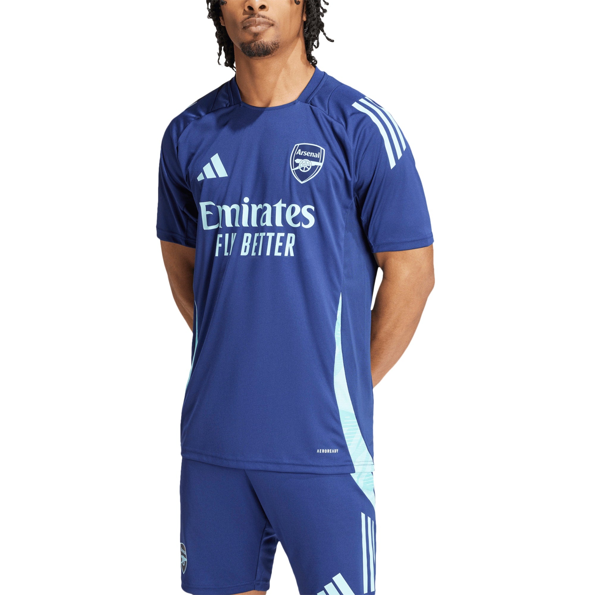 Arsenal adidas 2024/25 AEROREADY Training Authentic T-shirt - Navy