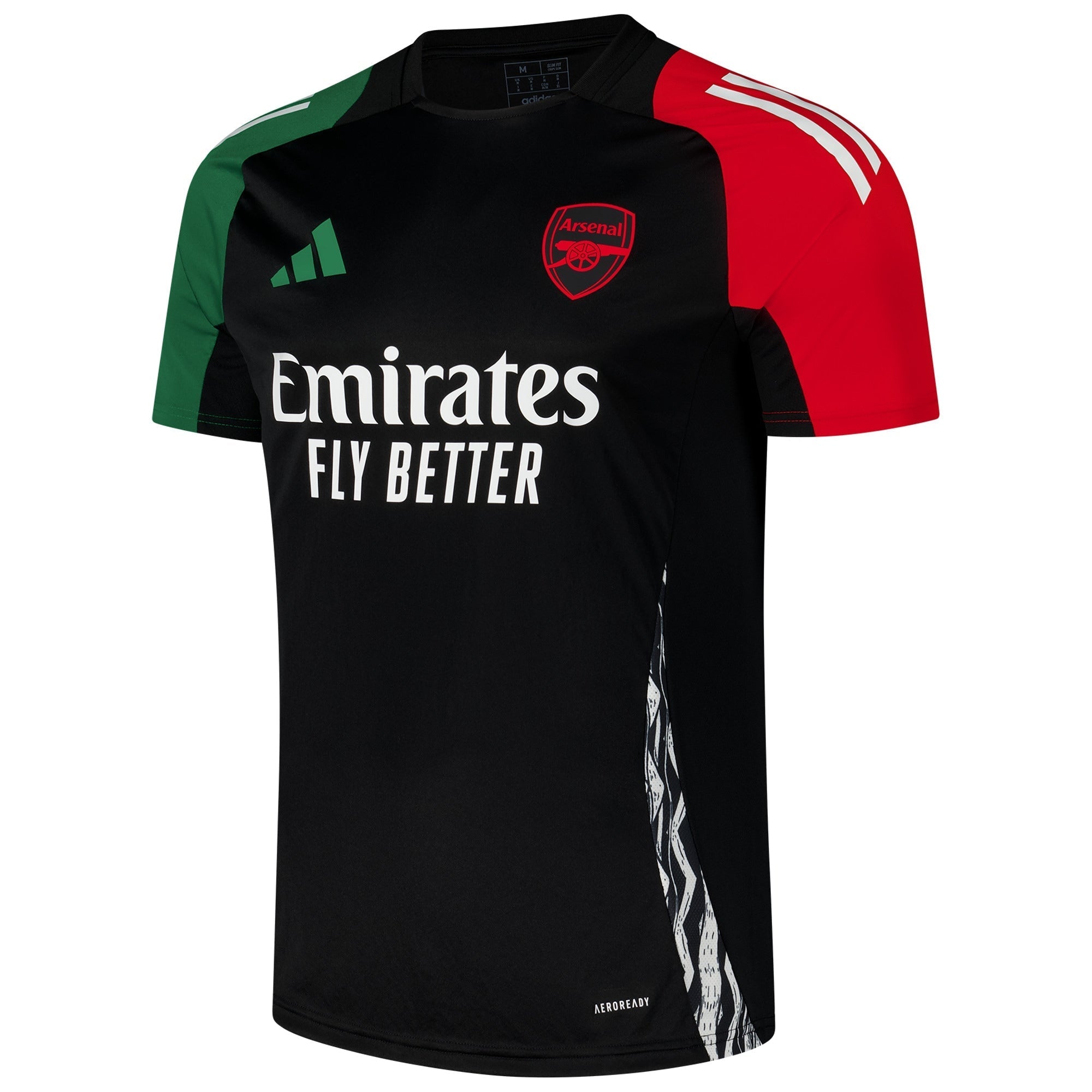 Arsenal adidas 2024/25 AEROREADY Training Authentic T-shirt - Black