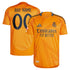 Real Madrid adidas 2024/25 Away Custom Authentic T-shirt - Orange