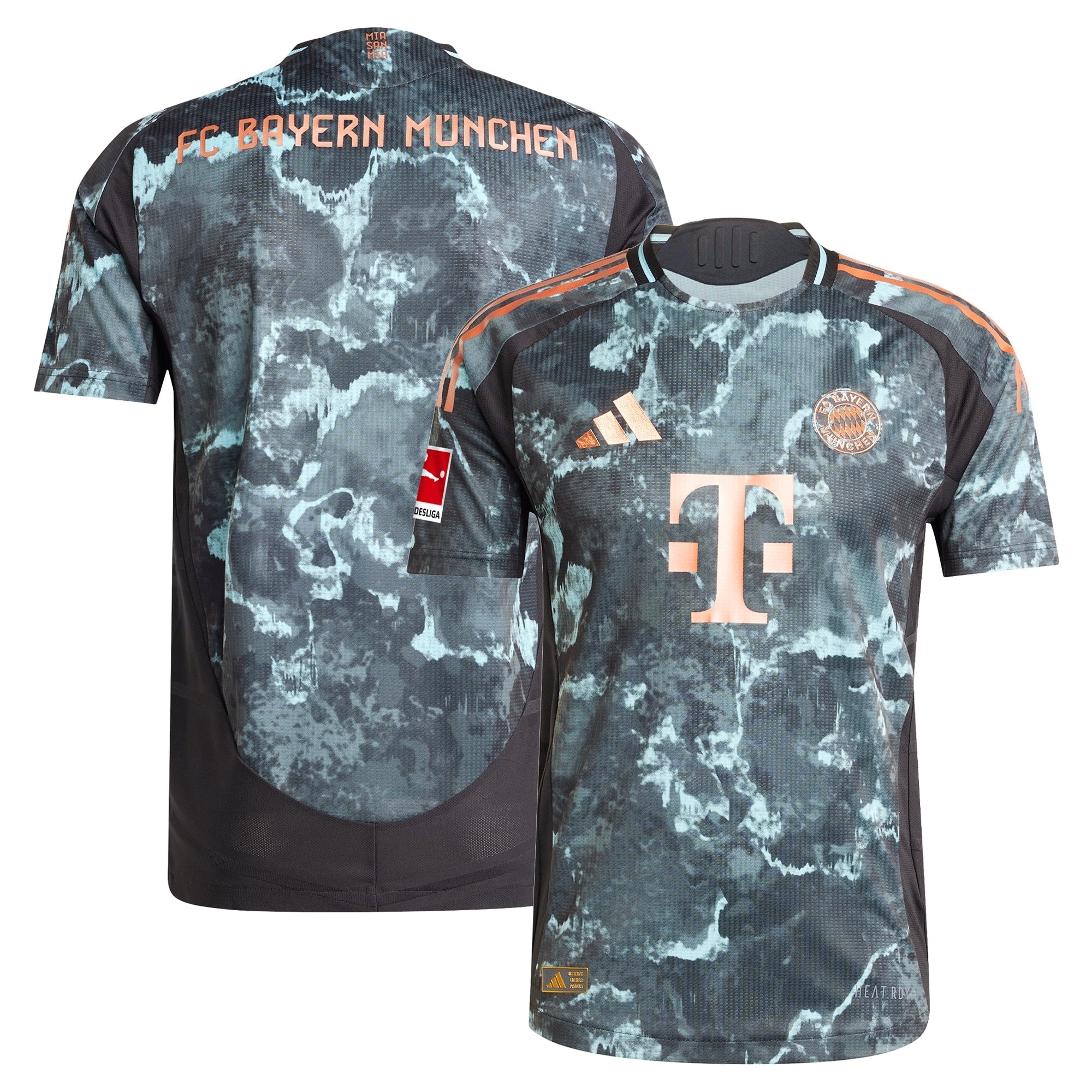 Bayern Munich adidas 2024/25 Away Authentic T-shirt - Black