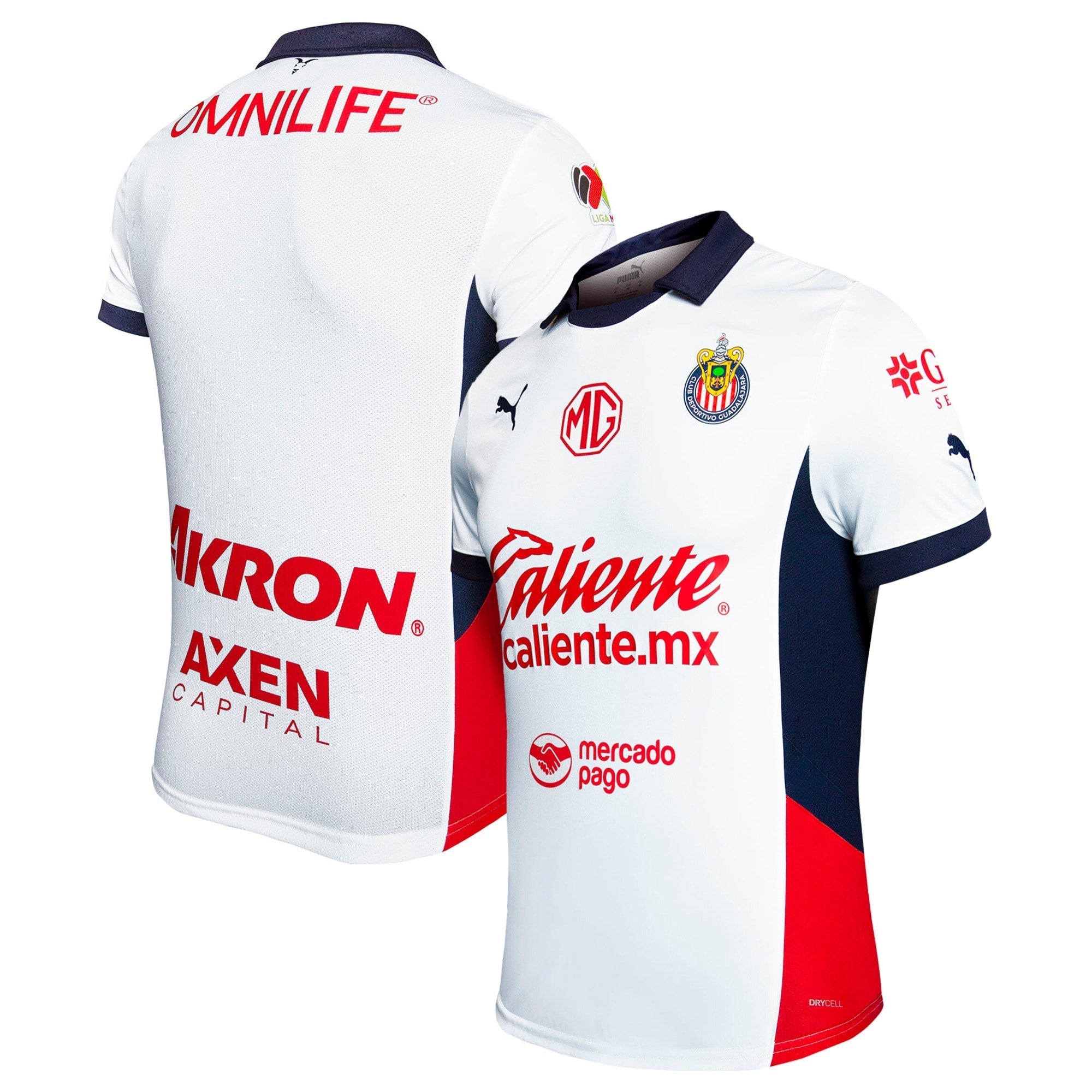 Chivas Puma 2024/25 Away Authentic T-shirt - White