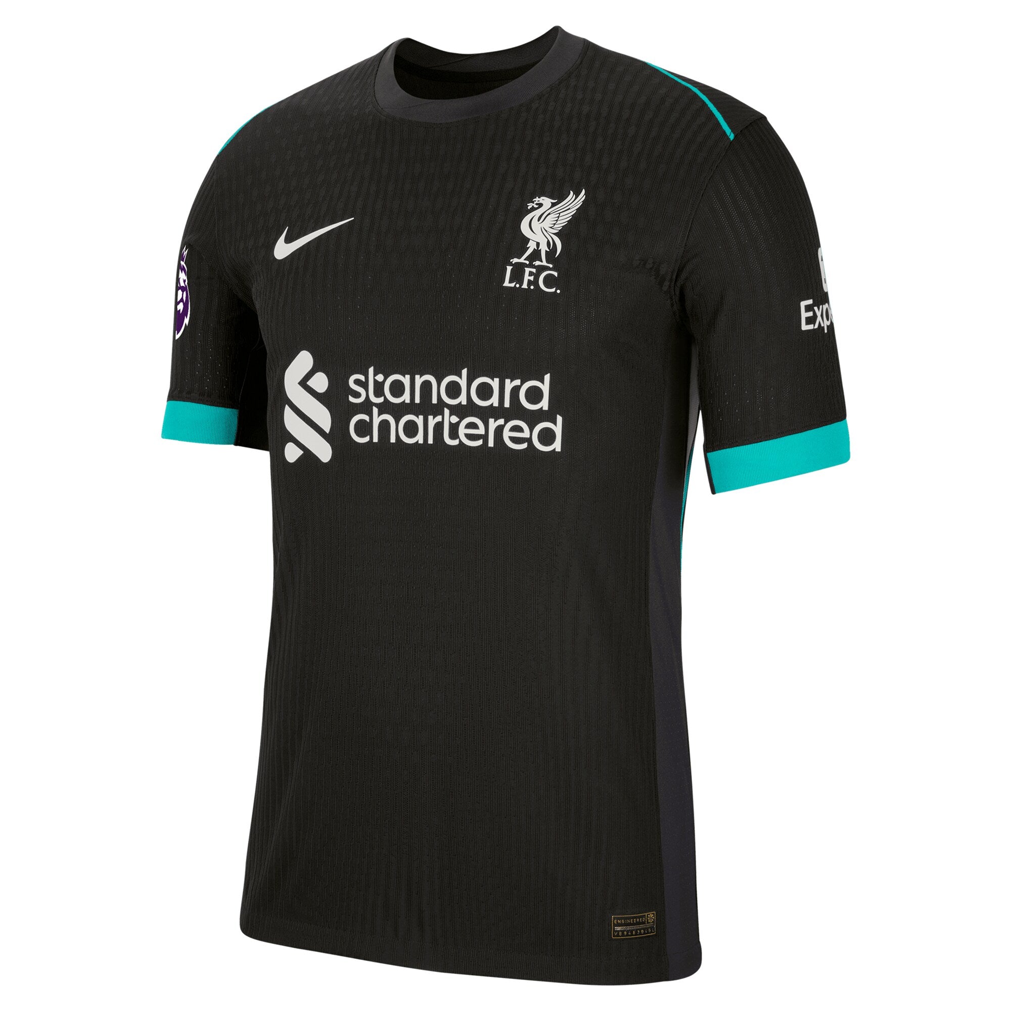 Mohamed Salah Liverpool Nike 2024/25 Away Authentic T-shirt - Forest Green