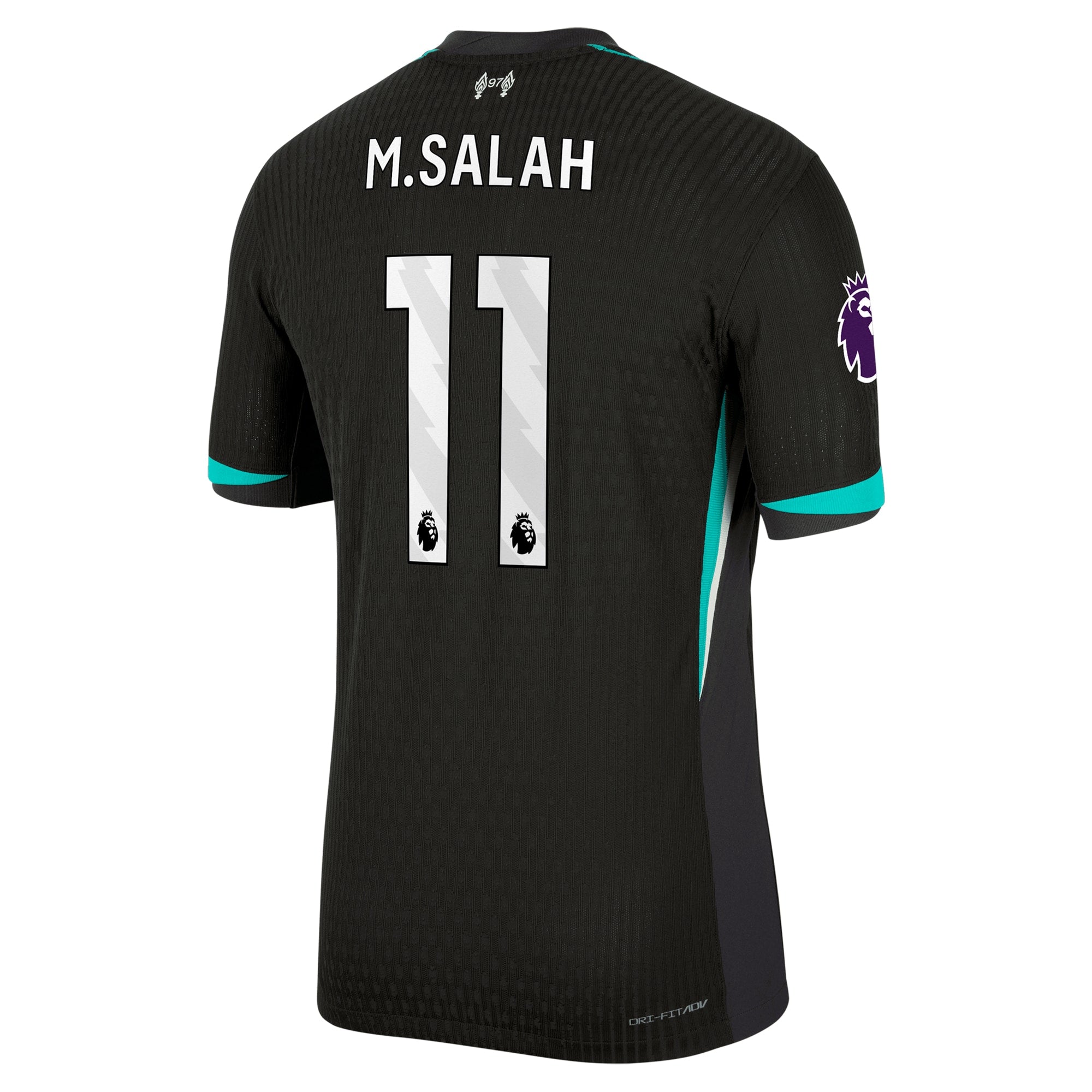 Mohamed Salah Liverpool Nike 2024/25 Away Authentic T-shirt - Forest Green