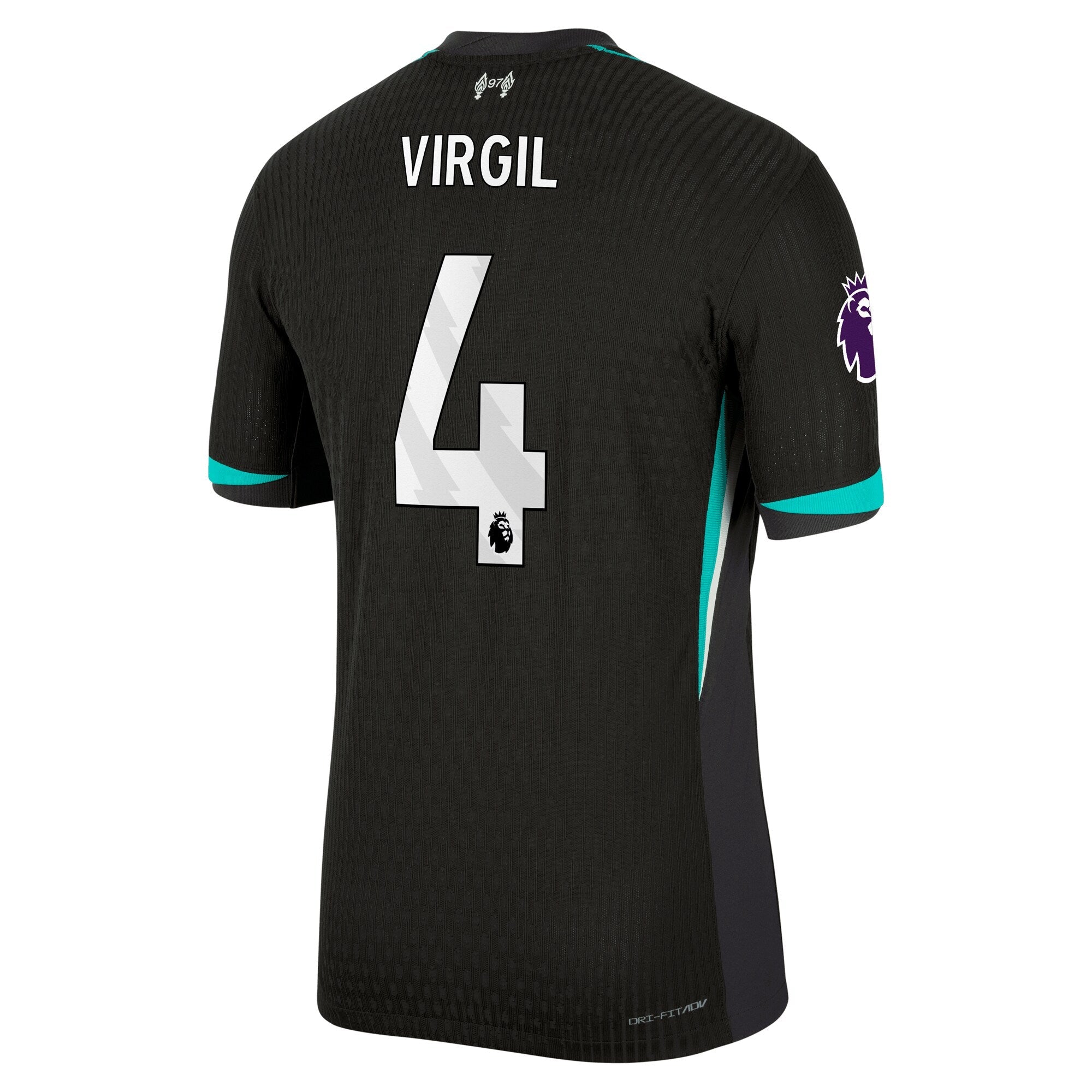 Virgil van Dijk Liverpool Nike 2024/25 Away Authentic T-shirt - Forest Green