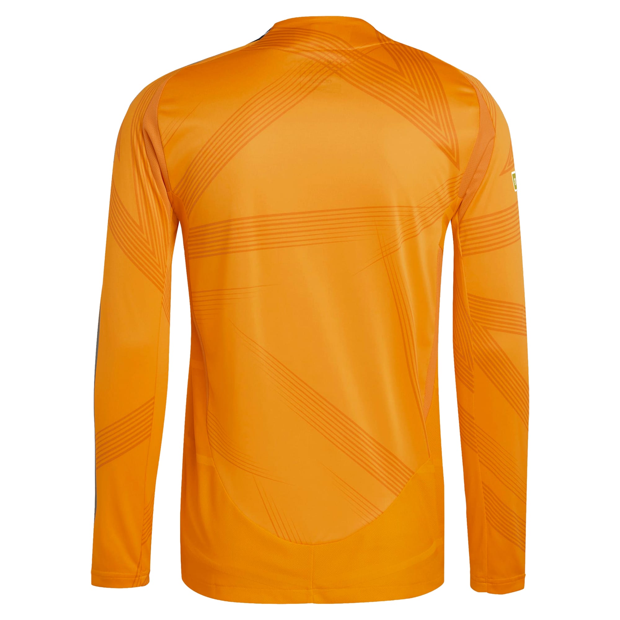 Real Madrid adidas 2024/25 Away Long Sleeve Authentic T-shirt - Orange