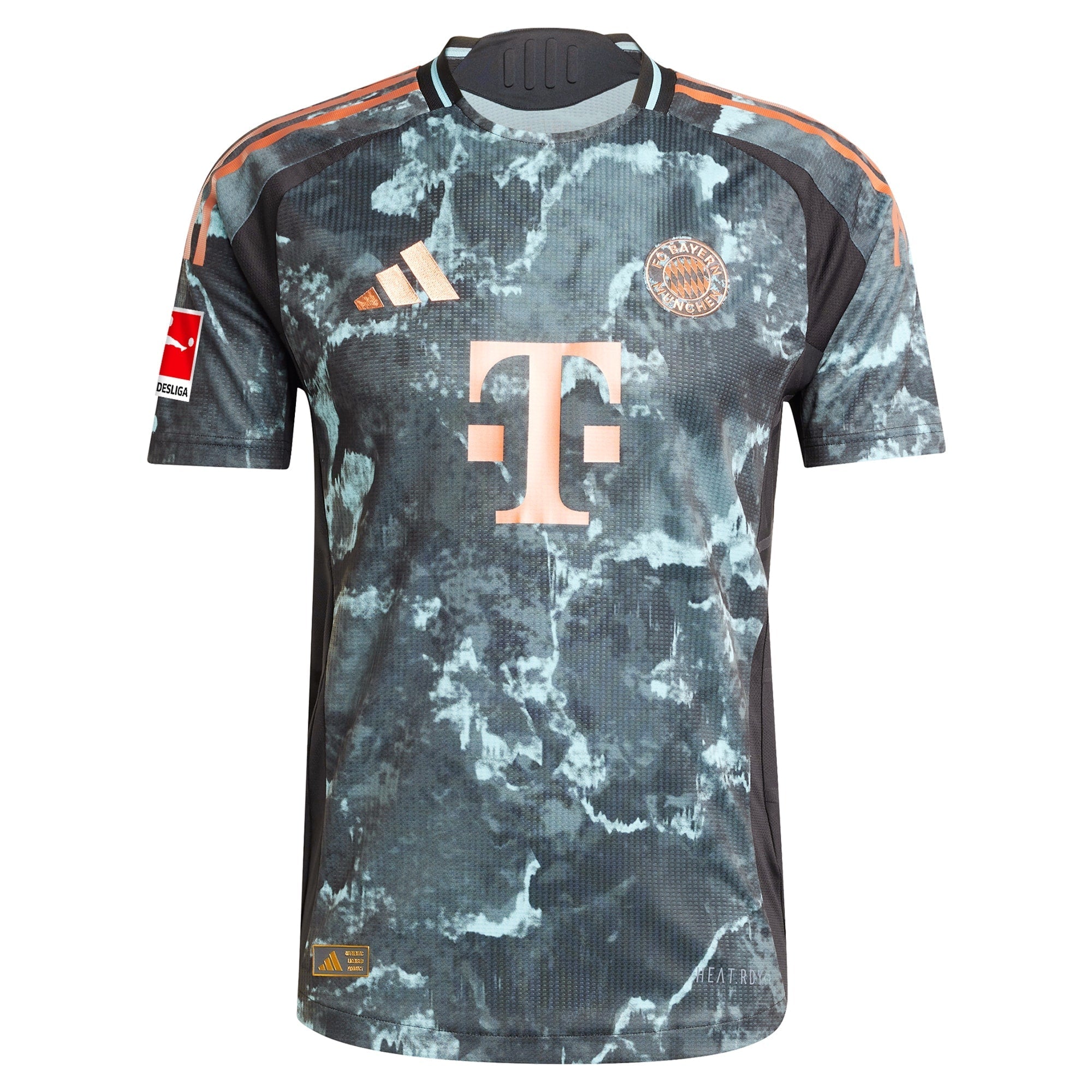Harry Kane Bayern Munich adidas 2024/25 Away Player Authentic T-shirt - Black