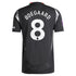 Martin Odegaard Arsenal adidas 2024/25 Away Player Authentic T-shirt - Black