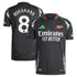 Martin Odegaard Arsenal adidas 2024/25 Away Player Authentic T-shirt - Black