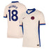 Christopher Nkunku Chelsea Nike 2024/25 Away Player Authentic T-shirt - Orange