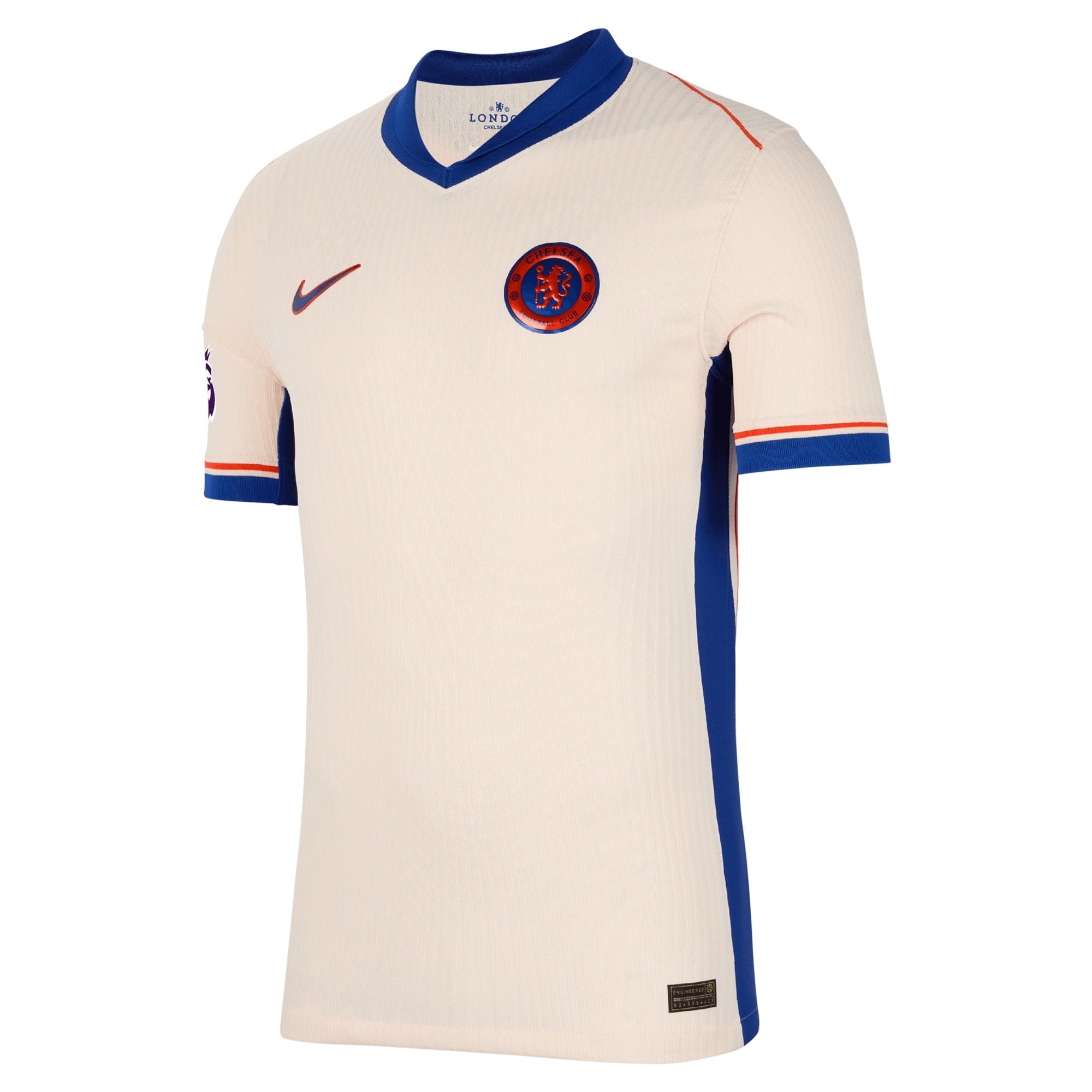 Christopher Nkunku Chelsea Nike 2024/25 Away Player Authentic T-shirt - Orange