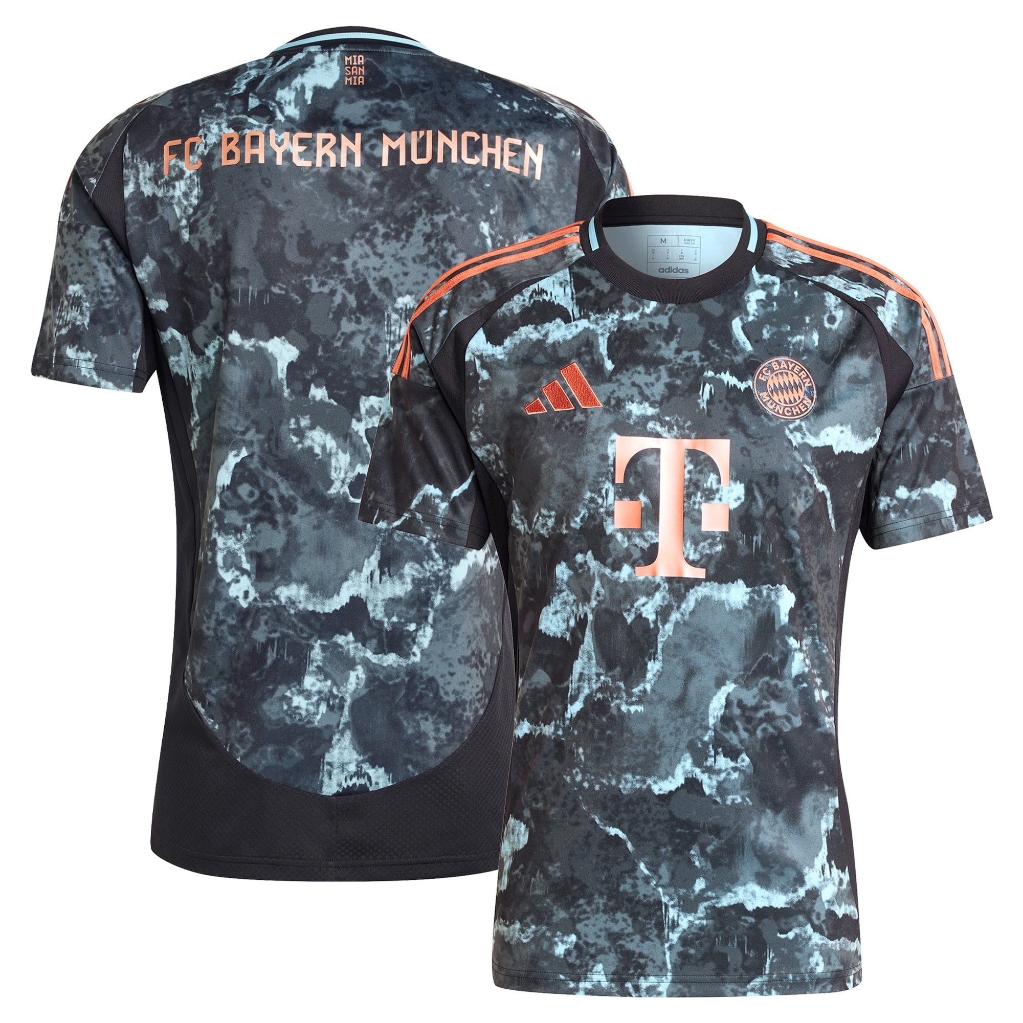 Bayern Munich adidas 2024/25 Away Authentic T-shirt - Black