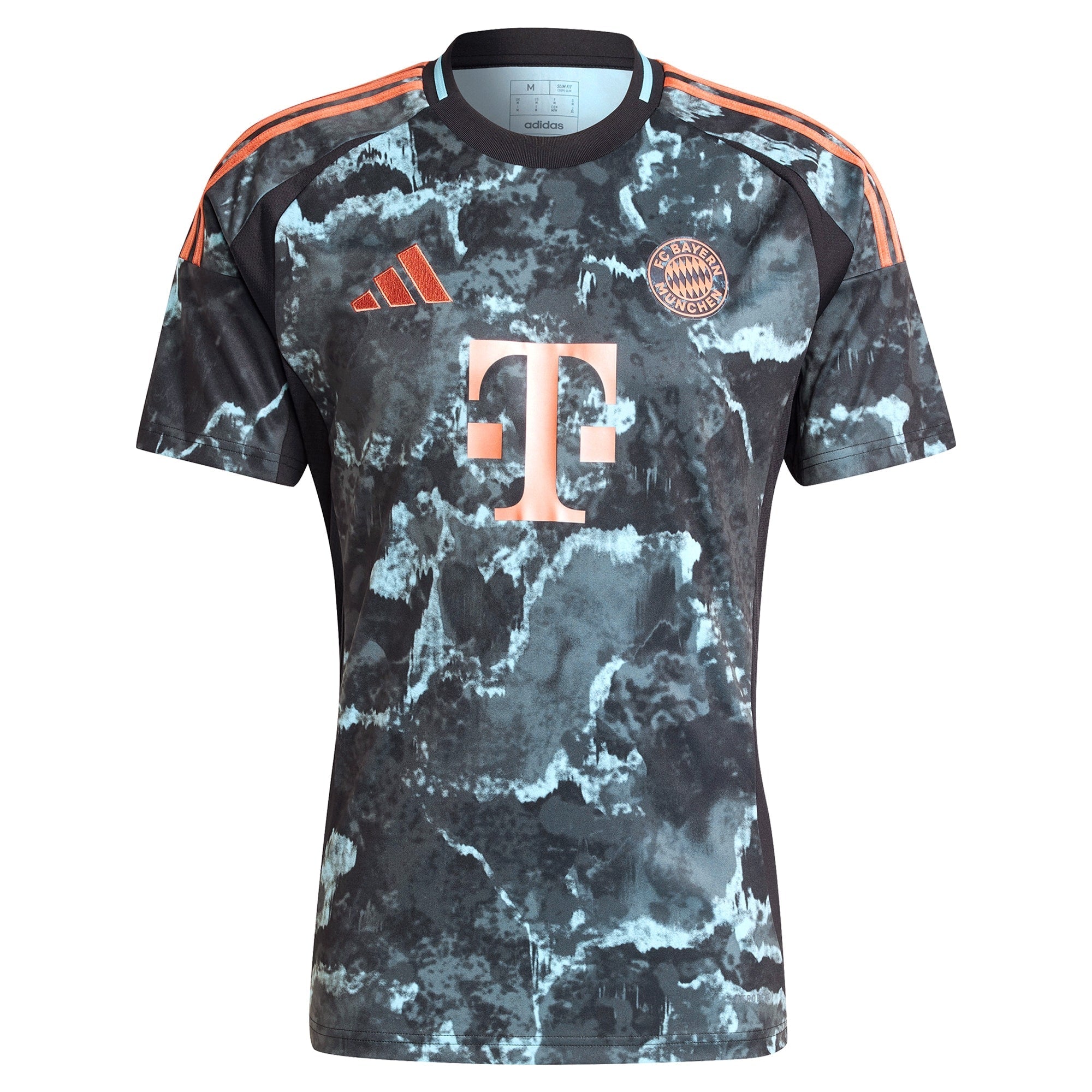 Harry Kane Bayern Munich adidas 2024/25 Away Player Authentic T-shirt - Black