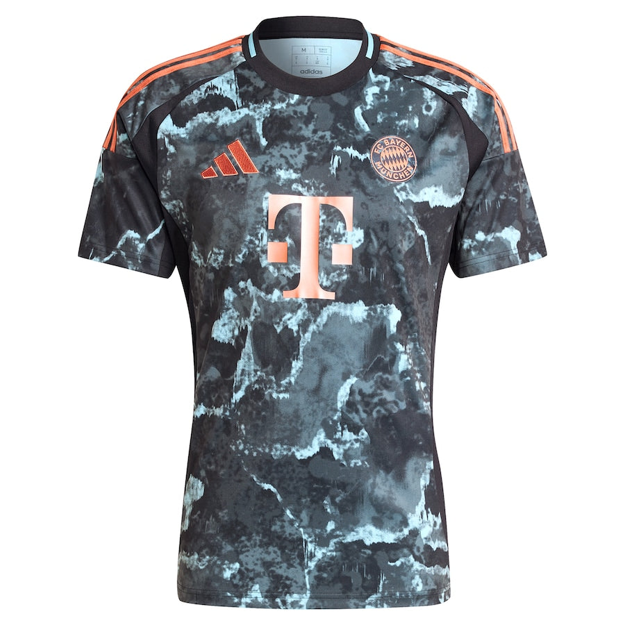 Thomas Müller Bayern Munich adidas 2024/25 Away Player Authentic T-shirt - Black