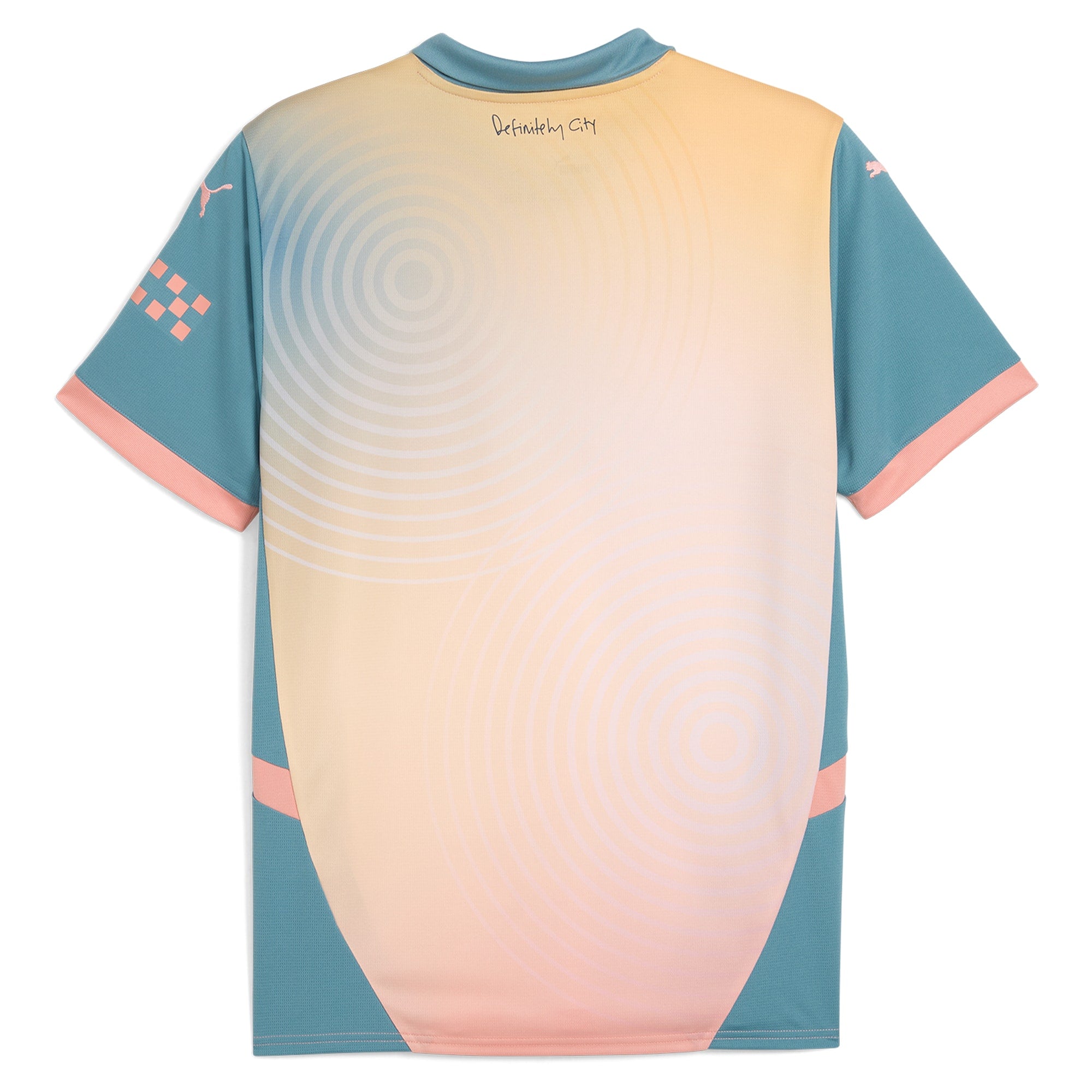 Manchester City Puma 2024/25 Fourth Authentic T-shirt - Blue