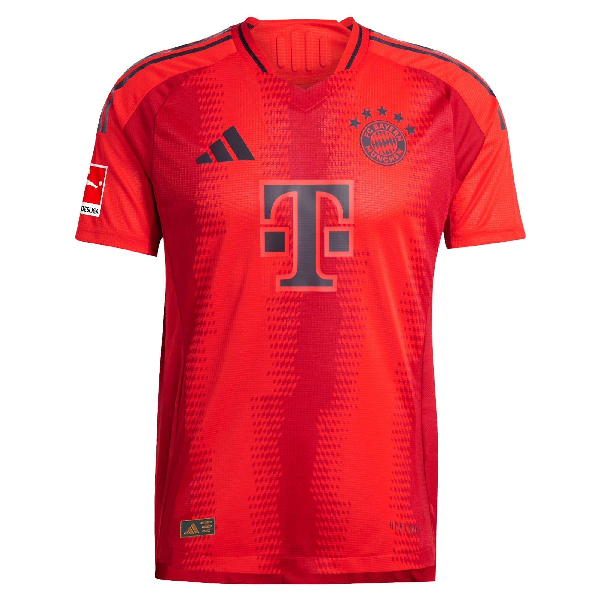 Jamal Musiala Bayern Munich adidas 2024/25 Home Player Authentic T-shirt - Red