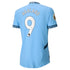 Erling Haaland Manchester City Puma 2024/25 Home Player Authentic T-shirt - Light Blue