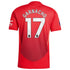 Alejandro Garnacho Manchester United 2024/25 Home  Player Authentic T-shirt - Red