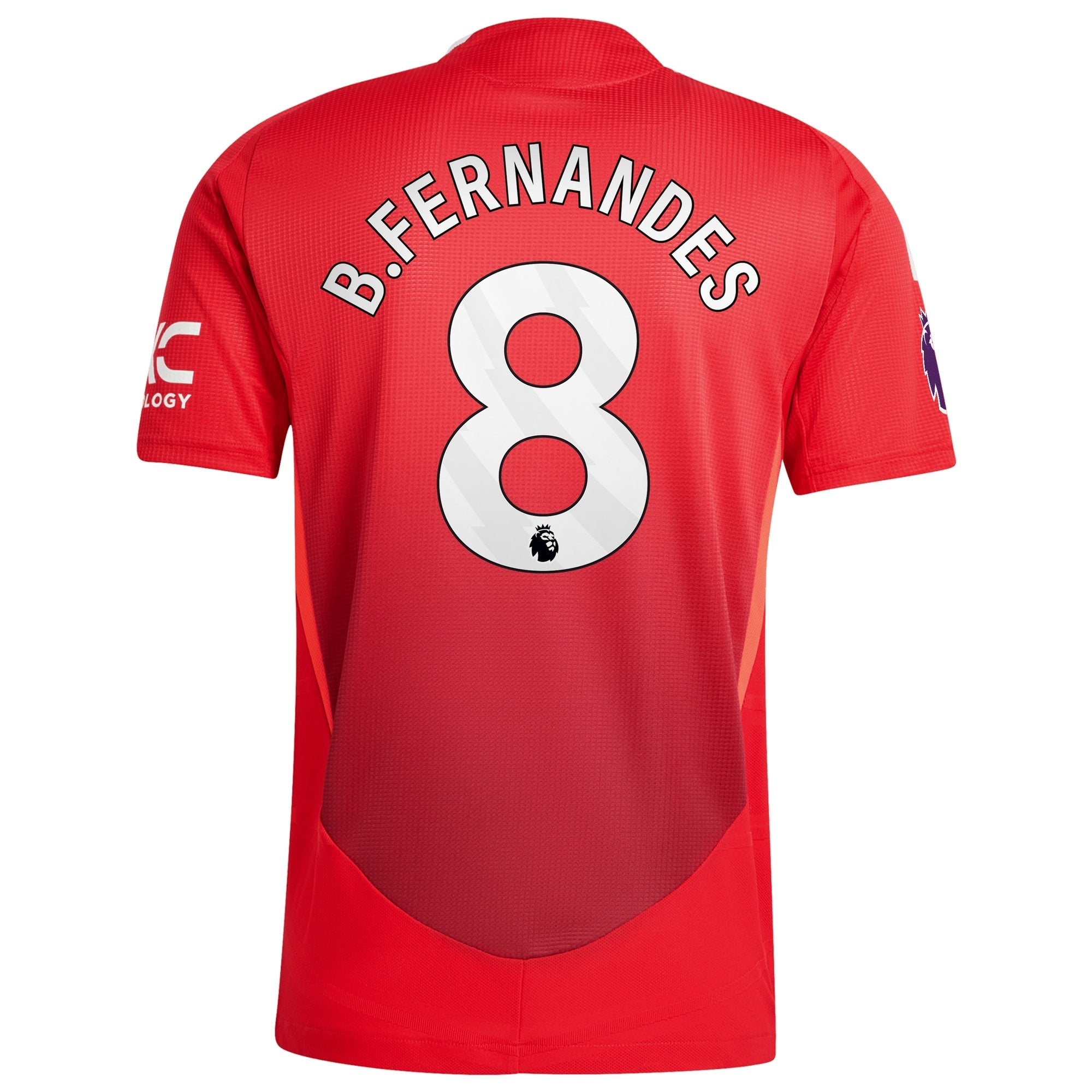Bruno Fernandes Manchester United 2024/25 Home Player Authentic T-shirt - Red