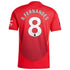 Bruno Fernandes Manchester United 2024/25 Home Player Authentic T-shirt - Red