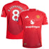 Bruno Fernandes Manchester United 2024/25 Home Player Authentic T-shirt - Red