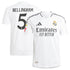 Jude Bellingham Real Madrid adidas 2024/25 Home Player Authentic T-shirt - White