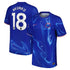 Christopher Nkunku Chelsea Nike 2024/25 Home Player Authentic T-shirt - Blue