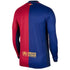 Barcelona Nike 2024/25 Home Long Sleeve Authentic T-shirt - Royal