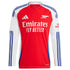Martin Odegaard Arsenal adidas 2024/25 Home Long Sleeve Player Authentic T-shirt – Red