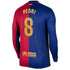 Pedri Barcelona Nike 2024/25 Home Long Sleeve Player Authentic T-shirt - Royal