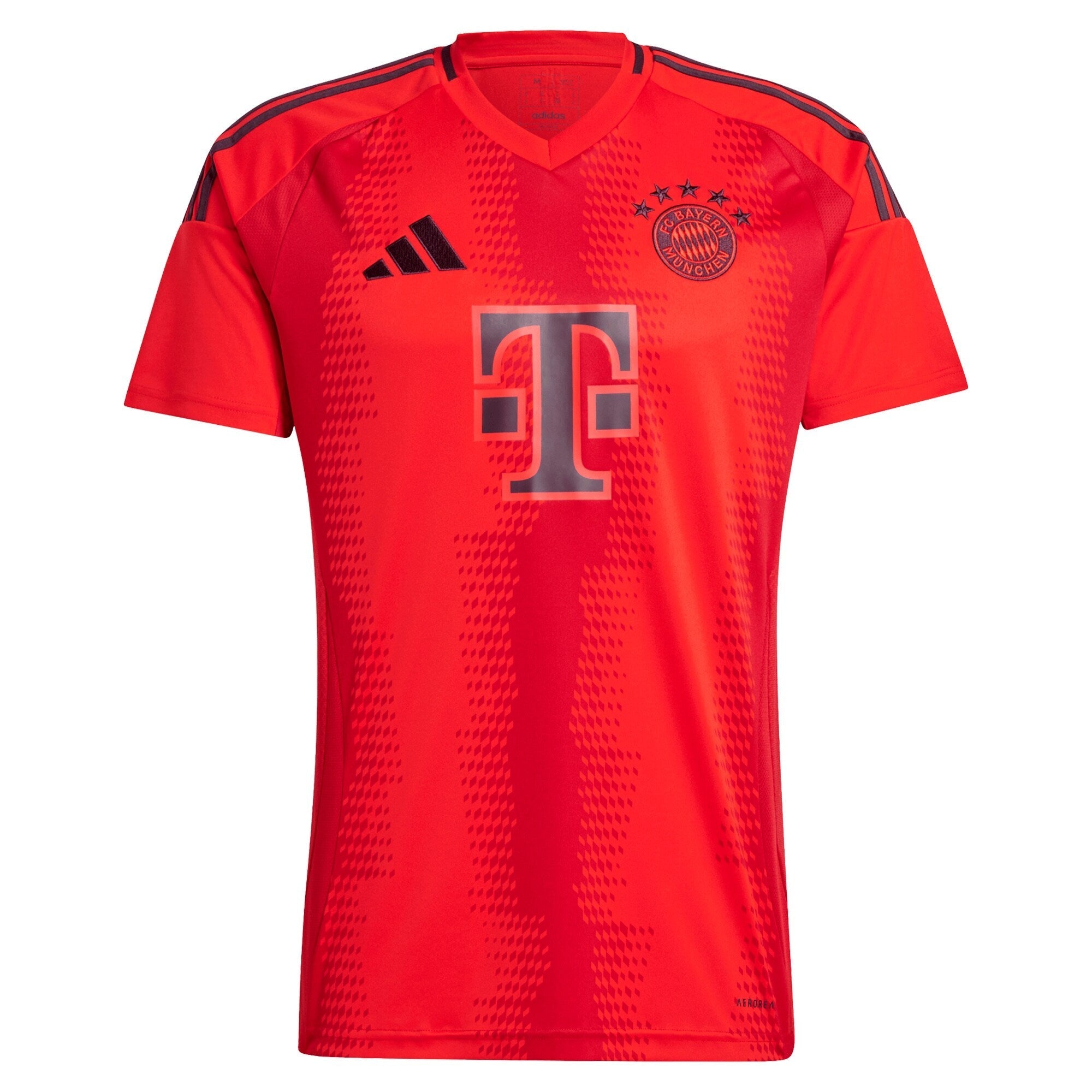 Bayern Munich adidas 2024/25 Home Custom Authentic T-shirt - Red