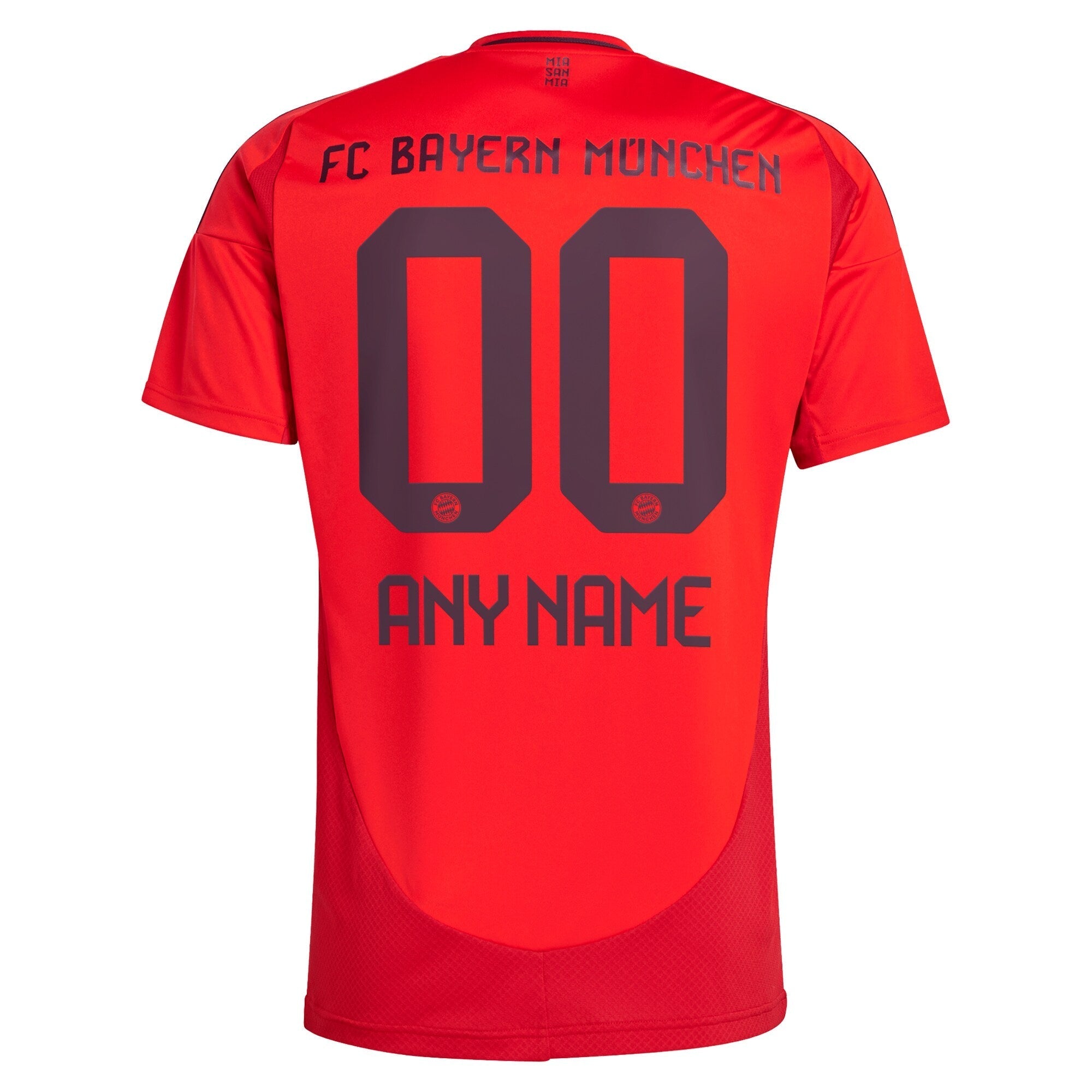 Bayern Munich adidas 2024/25 Home Custom Authentic T-shirt - Red