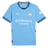Manchester City Puma 2024/25 Home Custom Authentic T-shirt - Light Blue