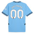 Manchester City Puma 2024/25 Home Custom Authentic T-shirt - Light Blue