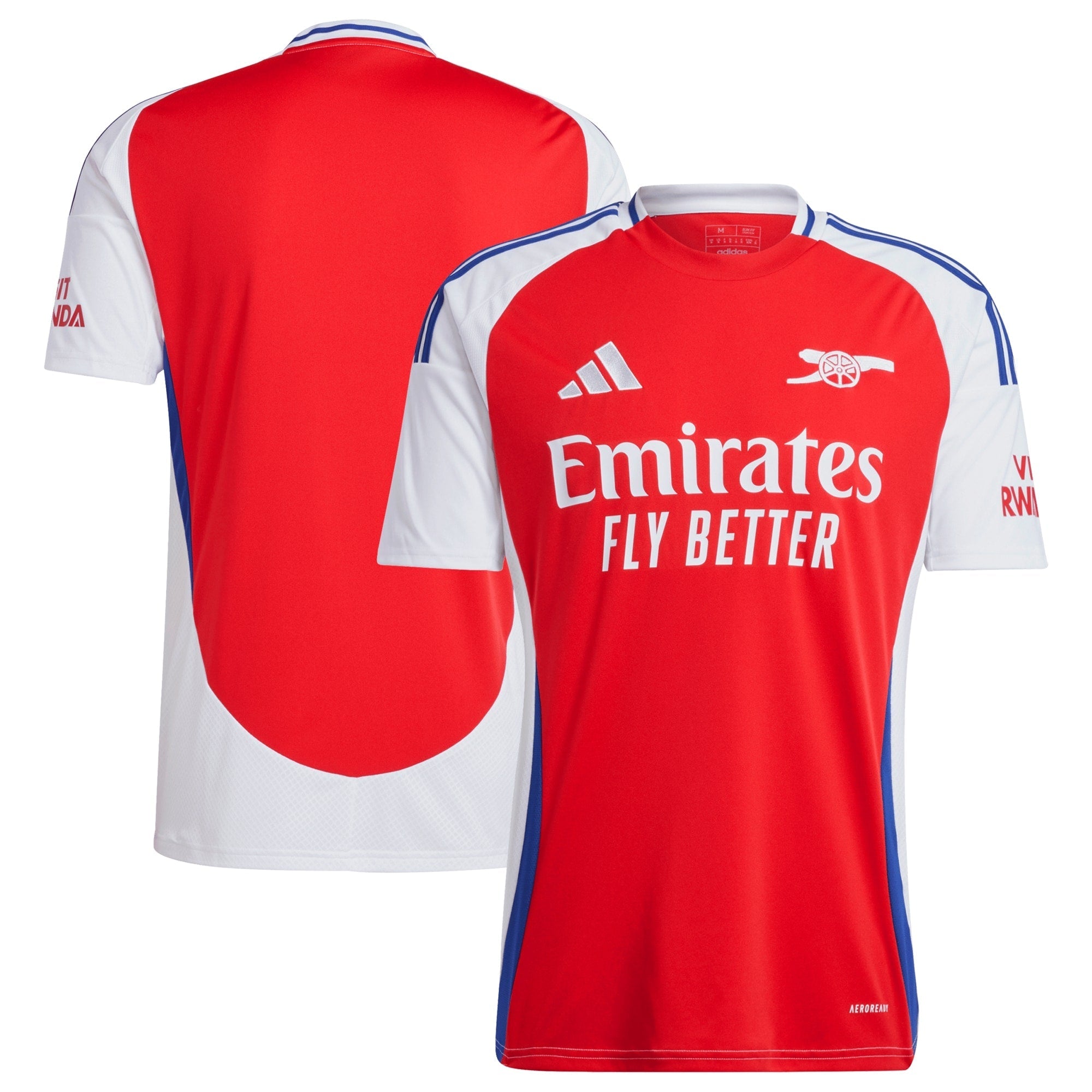 Arsenal adidas 2024/25 Home Authentic T-shirt – Red
