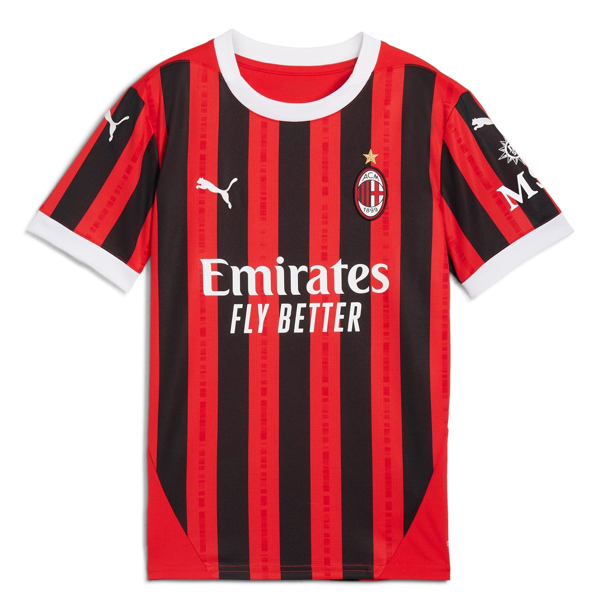 AC Milan Puma 2024/25 Home Authentic T-shirt - Red