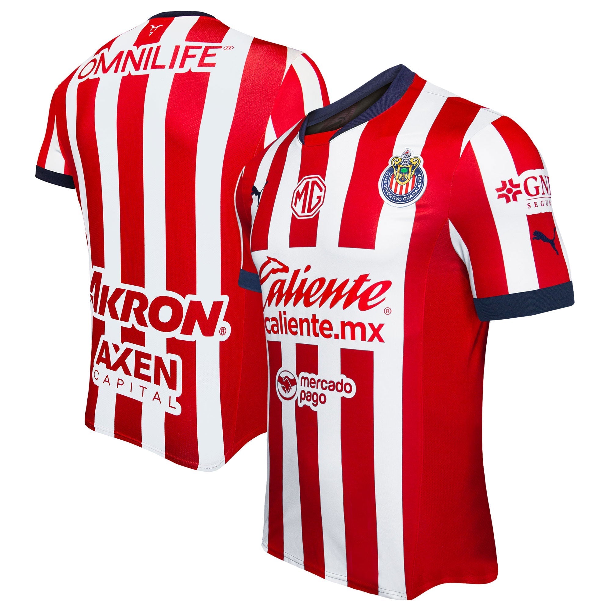 Chivas Puma 2024/25 Home Authentic T-shirt - Red