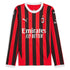 AC Milan Puma 2024/25 Home Long Sleeve Authentic T-shirt - Red