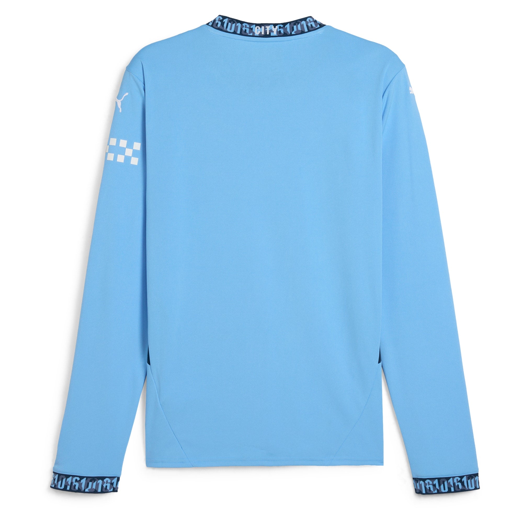 Manchester City Puma 2024/25 Home Long Sleeve Authentic T-shirt - Light Blue