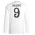 Kylian Mbappé Real Madrid adidas 2024/25 Home Long Sleeve Player Authentic T-shirt - White
