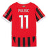 Christian Pulisic AC Milan Puma 2024/25 Home Player Authentic T-shirt - Red