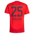 Thomas Müller Bayern Munich adidas 2024/25 Home Player Authentic T-shirt - Red