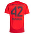 Jamal Musiala Bayern Munich adidas 2024/25 Home Player Authentic T-shirt - Red